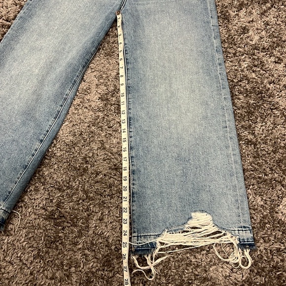 DL1961 | Hepburn High Rise Wide Leg Jeans in Slate size 28 NWT - Picture 16 of 16